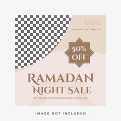 Ramadan Sale Instagram Post Template