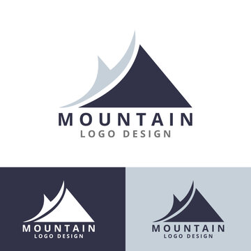 Mountain logo vector