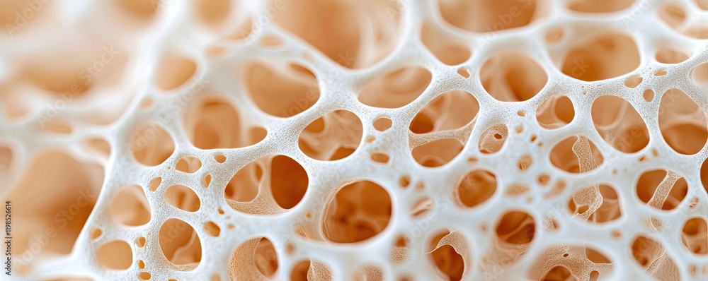 Aufkleber Dust pollution concept. Close-up of intricate cellular structure showcasing natural texture and patterns.