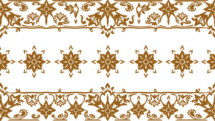 motif seamless border pattern vector art