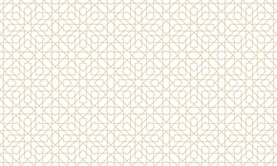 Seamless geometric pattern in authentic arabian style.