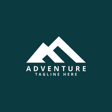 Mountain logo vector