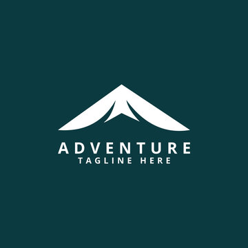 Mountain logo vector