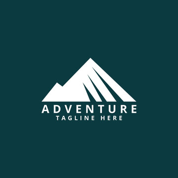 Mountain logo vector