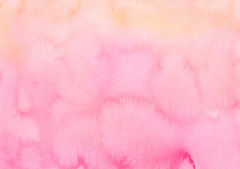 和紙と水彩テクスチャによるピンク色の背景素材