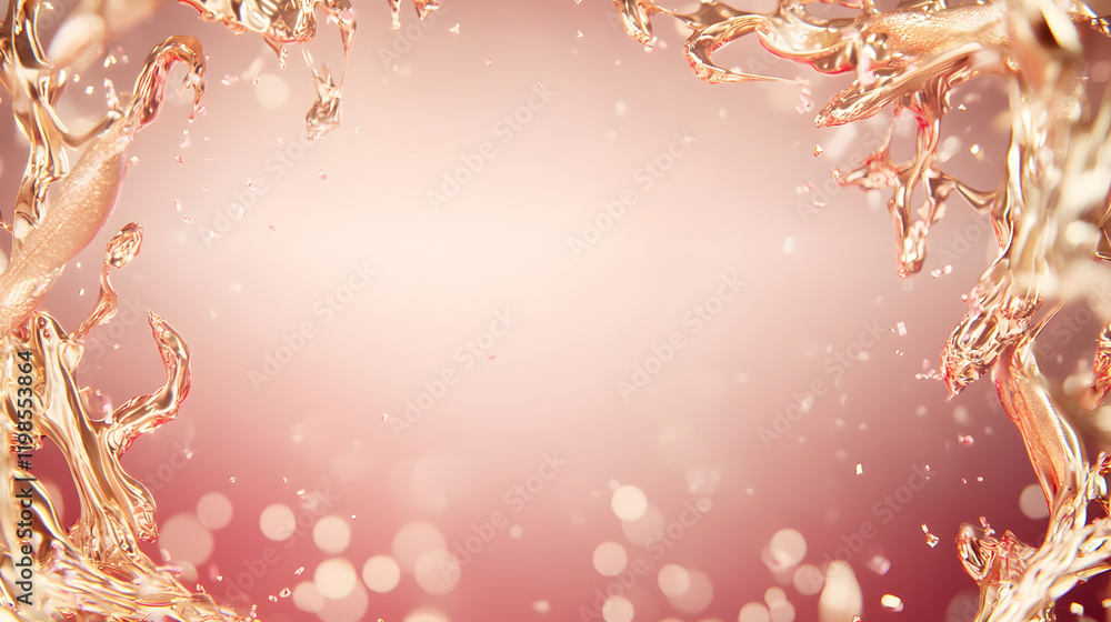 Poster dynamic water splash action abstract background stock photo creative environment close-up view visua