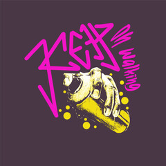 design illustration for streetwear ,tshirt, hodie, print