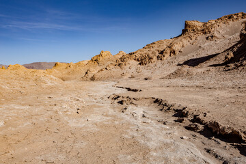 Valle de la Luna (Moon Valley), Atacama, Chile.