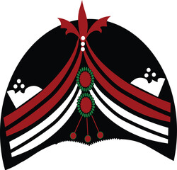 Emperors crown vector Clip art