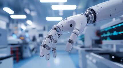 Robotic Arm in a Modern Laboratory Setting