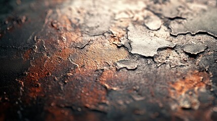 Obraz premium surface of a metal, showing its imperfections and grain structure