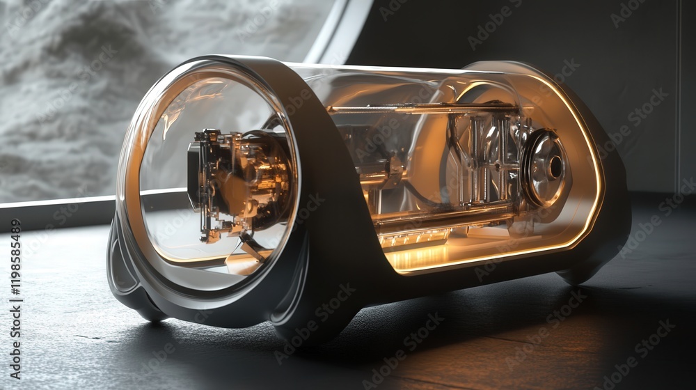 Poster conceptual design for a zero-gravity 3d printer for use in space exploration