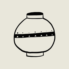 Decorative Vase Pottery Ceramic