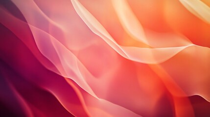 Obraz premium Abstract Swirling Gradient of Red, Orange, and White