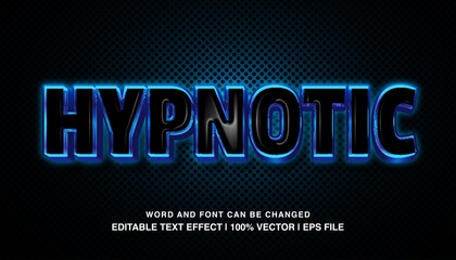editable text effect hipnotic