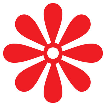 icono de flor background vector illustration.