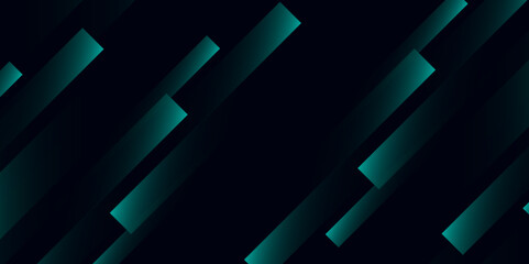 Fototapeta premium Dark background. Vector abstract, science, futuristic, energy technology concept. Abstract blue glossy color line on black background. Premium diagonal abstract colorful background.