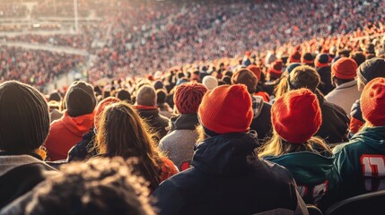 Football Game Crowd