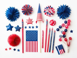 Obraz premium Fourth of July Decorations