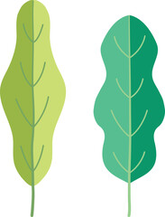 나무 나뭇잎 나무모양 일러스트 tree
 wood leaf Vector illustration.