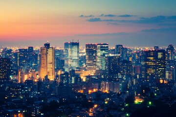 Obraz premium Real estate industry, Generative AI