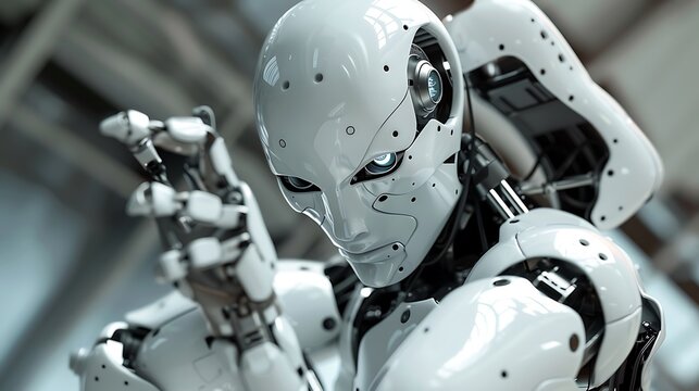 High tech robotic devices carrying out operations devoid of human involvement