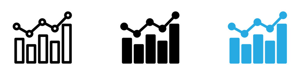 analysis icon black white vector outline