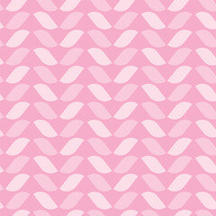 Seamless geometric pattern. Imitation abstract  yarn and knitting braids. Vector illustration