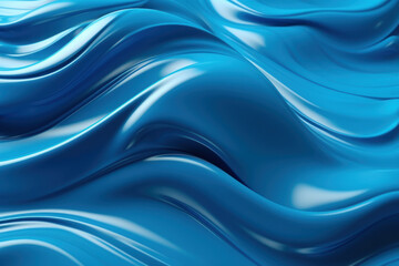 Naklejka premium abstract blue waves