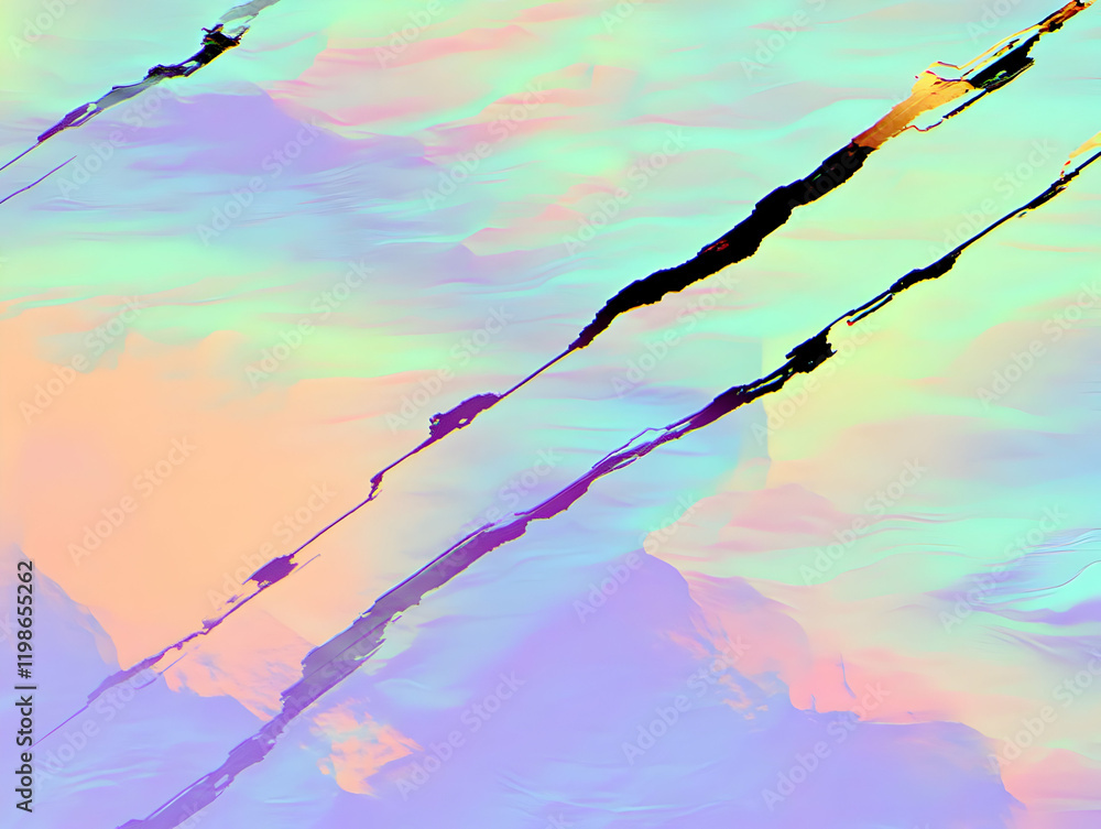 Poster abstract pastel background creates soft, dreamy atmosphere with dynamic diagonal lines, perfect for 