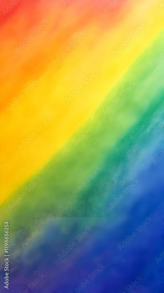 Poster rainbow gradient abstract background blends smoothly with vibrant colors.