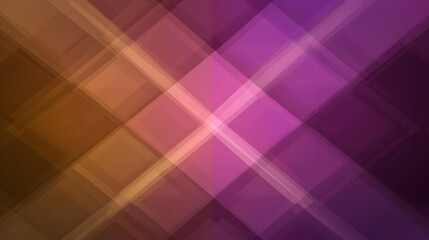 Abstract Background Displays Intersecting Purple and Brown Shapes Dynamically
