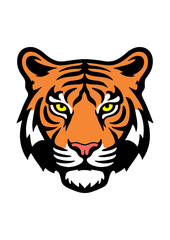 Tiger Head Logo Icon SVG