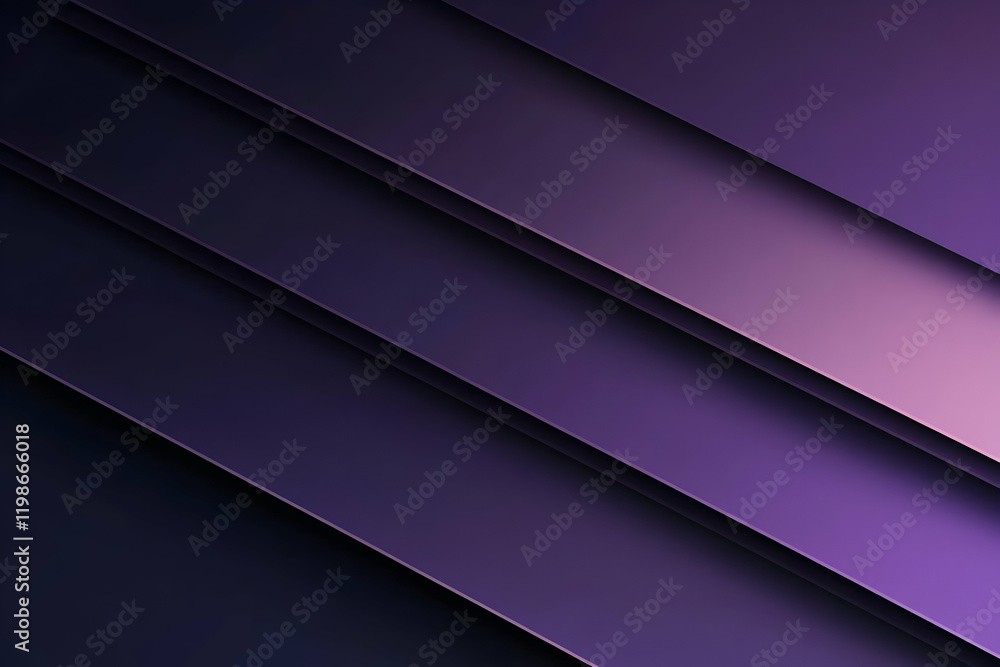 Poster abstract purple background with diagonal stripes creates a dynamic visual
