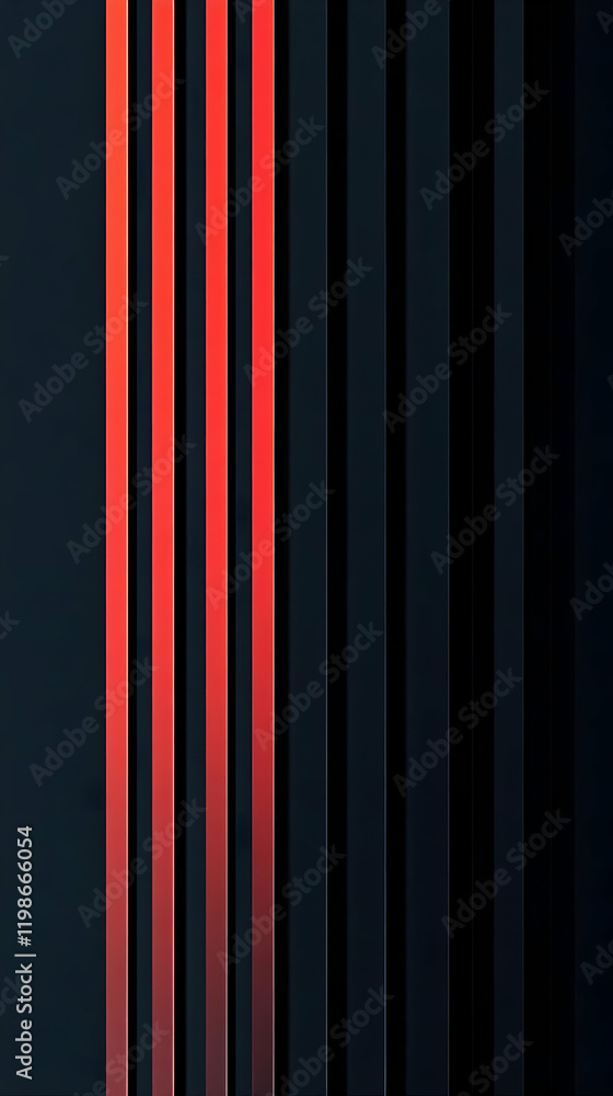 Aufkleber abstract background shows red and black vertical lines with smooth gradient lighting effects perfect