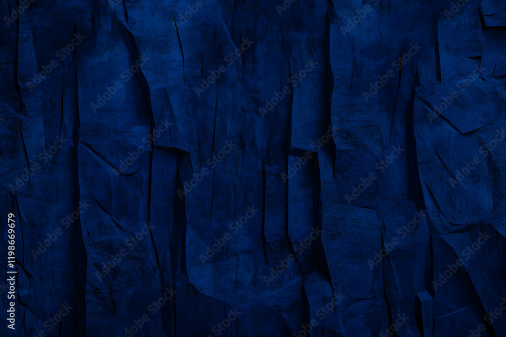 Poster dark blue abstract background with textured lines and shapes creates a dramatic and modern design
