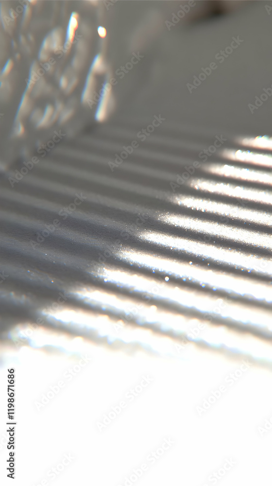 Aufkleber abstract light and shadow play creates a textured background with subtle rainbow hues
