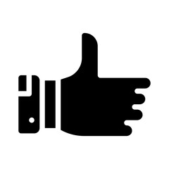 thumbs down glyph icon