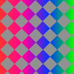 seamless red, blue, and green pattern