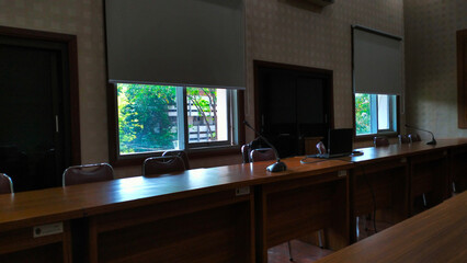 modern office room interior