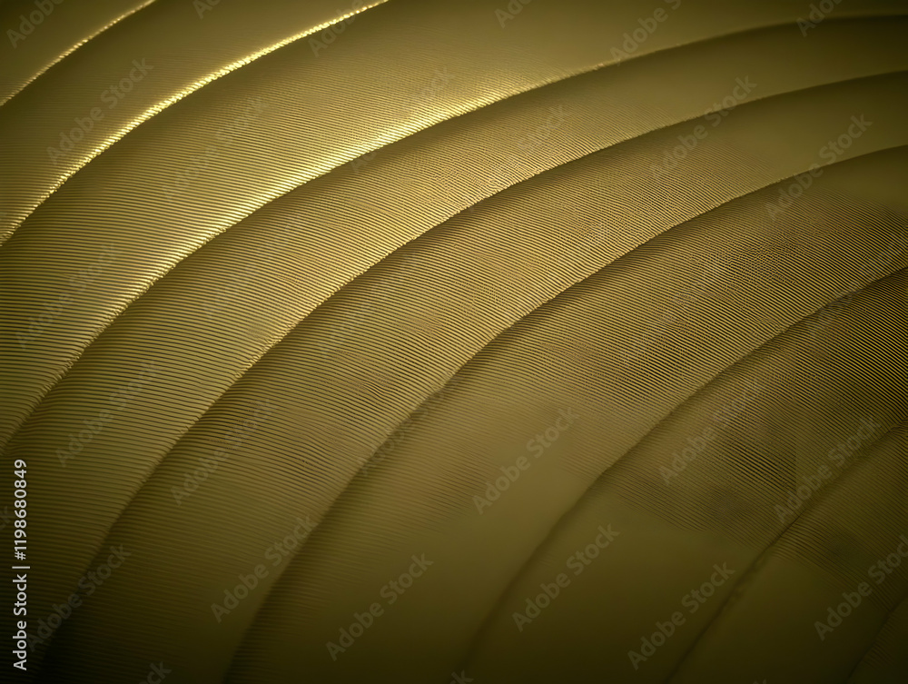 Poster golden textured surface with curving lines and subtle lighting creates a luxurious visual