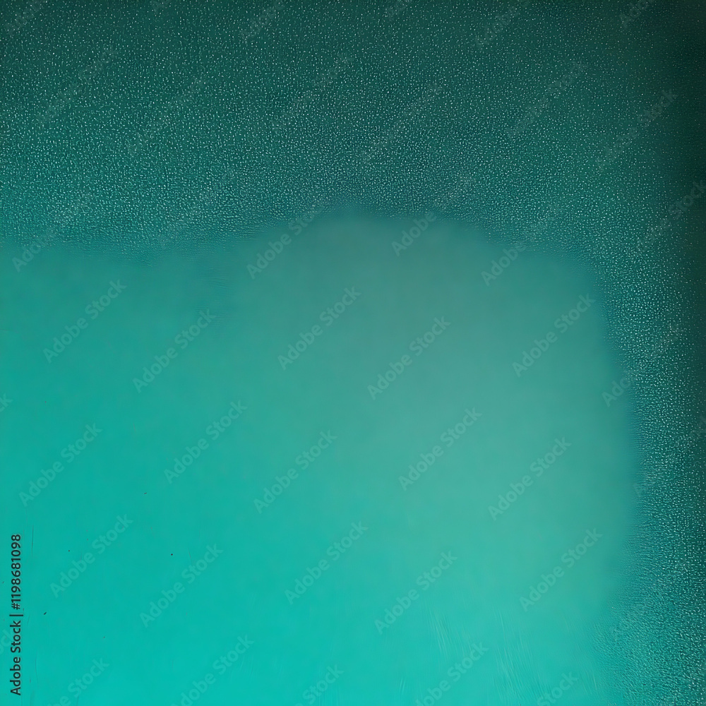 Poster turquoise background texture creates a smooth, serene, and visually appealing canvas with a lightly 
