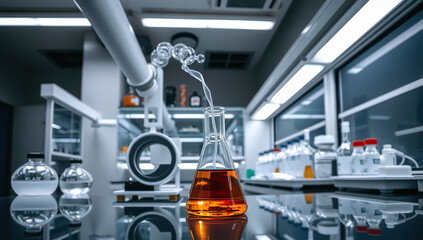 flask, chemistry, experience science