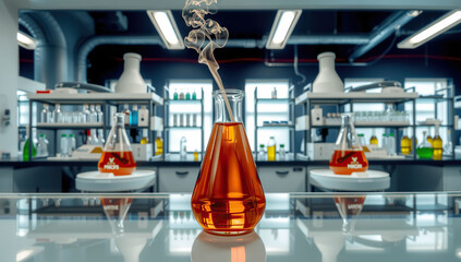 flask, chemistry, experience science