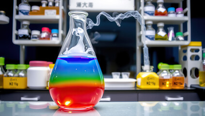 flask, chemistry, experience science