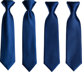 blue necktie 