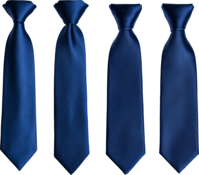 blue necktie 