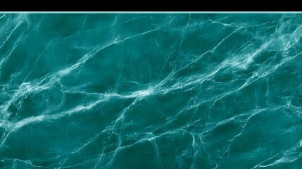 Teal Green Marble Texture Background Creates a Luxurious and Elegant Atmosphere for Design Projects.