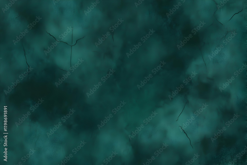 Aufkleber dark green textured background with cracks and a subtle grunge effect creates a moody atmosphere