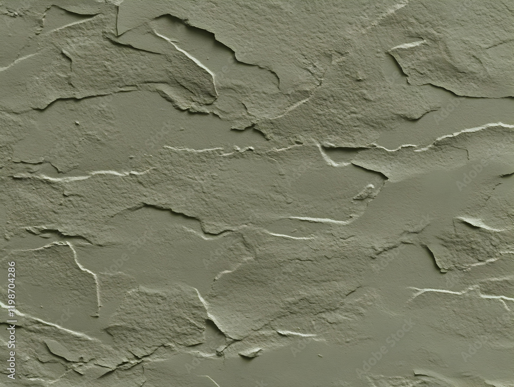 Aufkleber textured gray wall with cracks and crevices creates a rustic and weathered surface texture backgroun